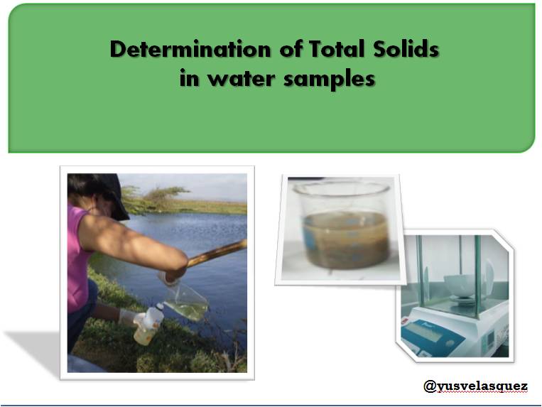 total solids experiment lab report